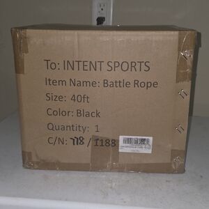 Eclipse Fitness Black Battle Rope